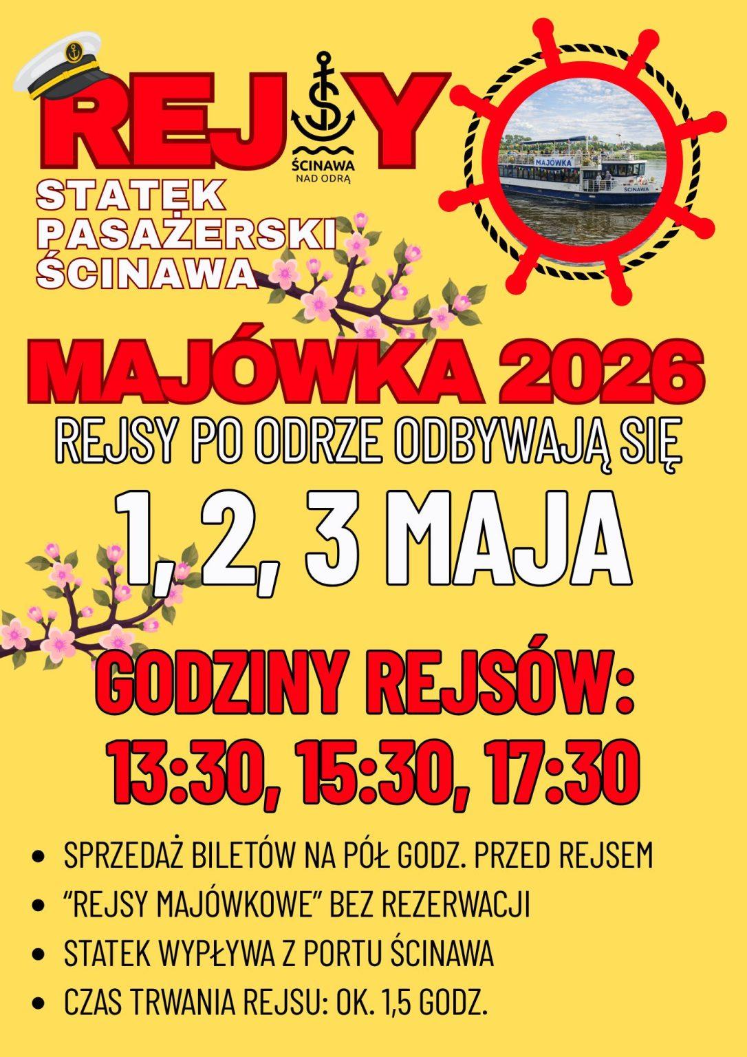 Majówka w porcie w Ścinawie na bogato