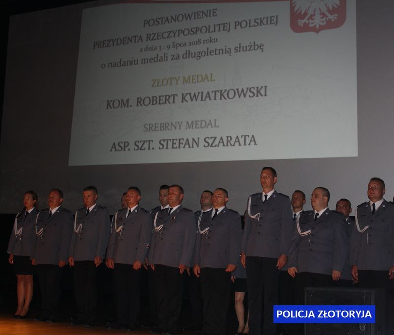 Uroczyste obchody Święta Policji