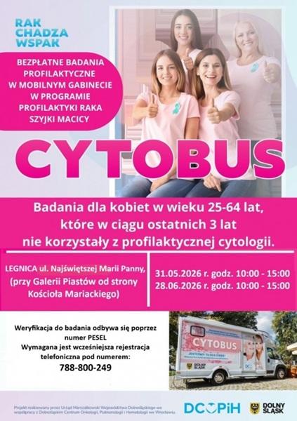 Zadbaj o zdrowie w „Cytobusie”