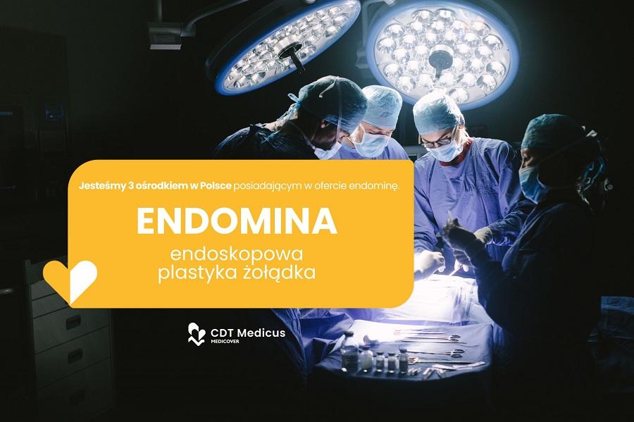 CDT Medicus 3 ośrodkiem w Polsce posiadającym w ofercie endominę