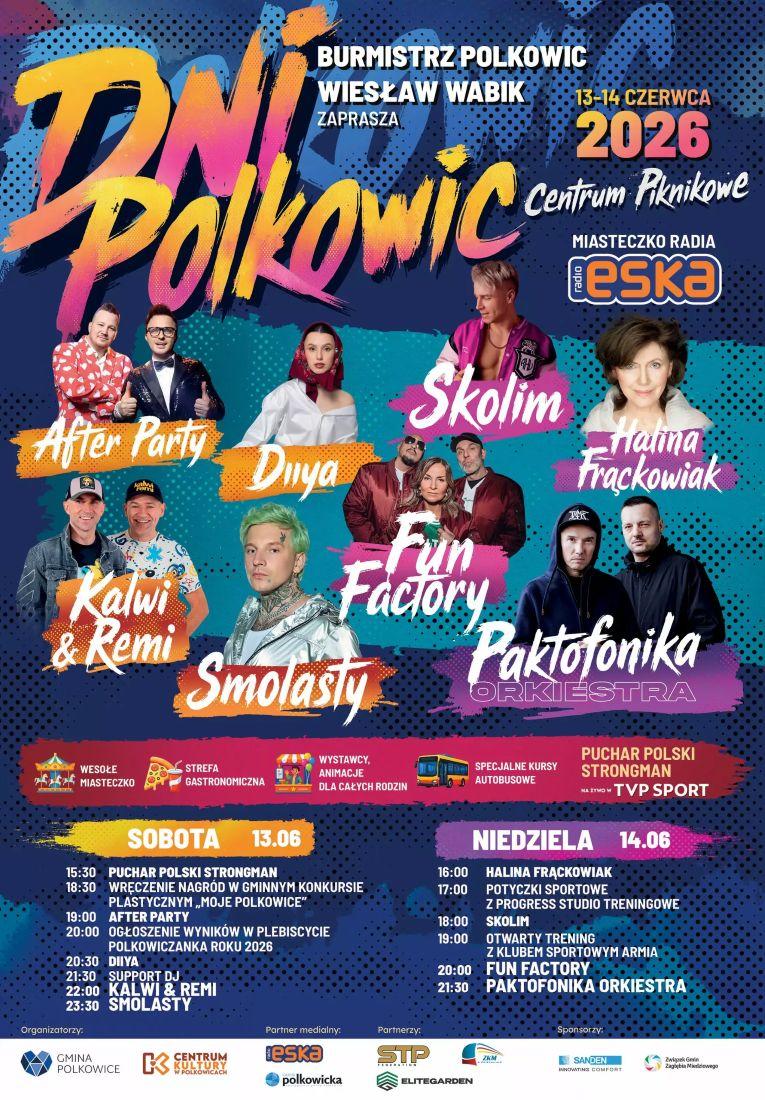 Wysyp gwiazd na Dni Polkowic: Skolim, Smolasty, Paktofonika, Fun Fuctory, After Party