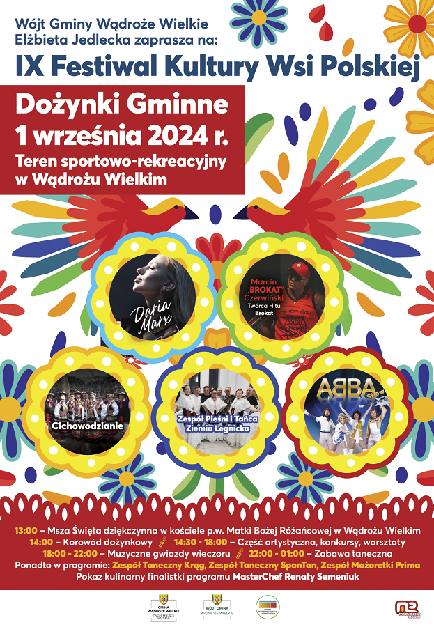 Wądroże Wielkie zaprasza na Festiwal Kultury Wsi Polskiej