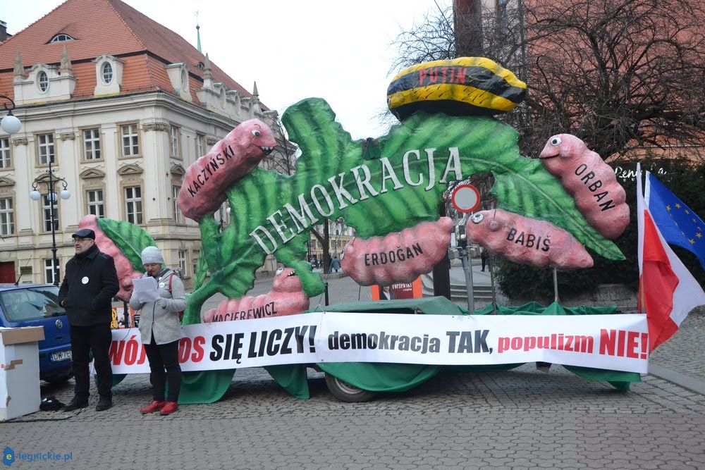 Gąsienica Demokracji pod Grzybkiem