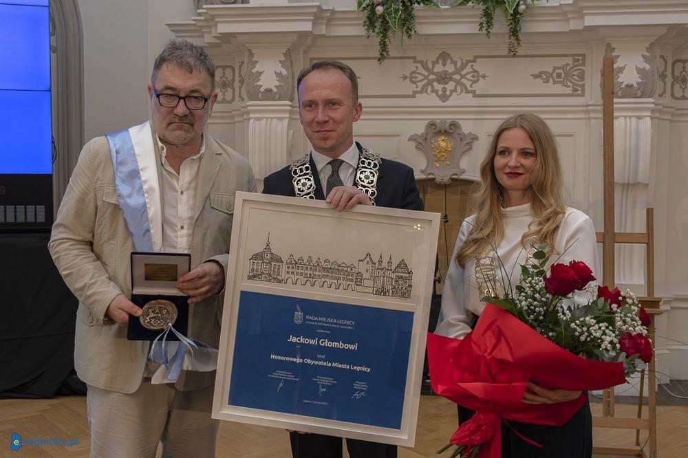 Uroczysta Sesja RM. J.Głomb i Z.Grochowski Honorowymi Obywatelami Legnicy (FOTO)