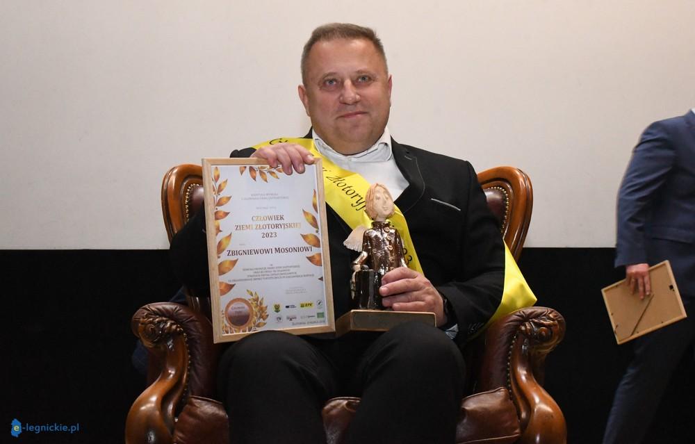 Zbigniew Mosoń Człowiekiem Ziemi Złotoryjskiej AD 2023 (FOTO)