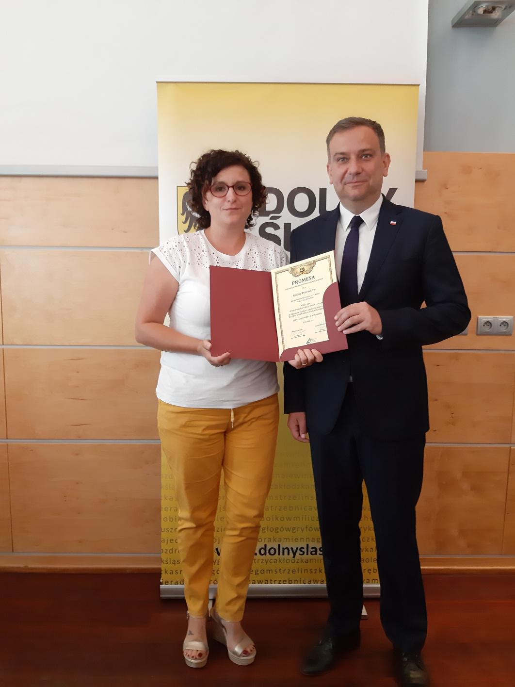 Remont drogi w Wilkocinie