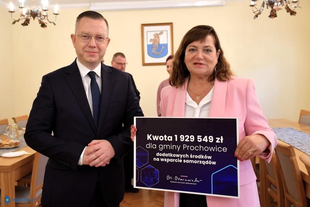 Minister z kasą dla Prochowic (FOTO)