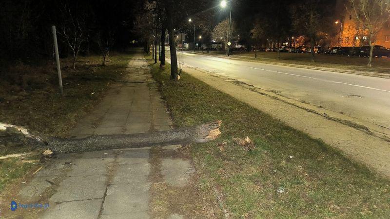 Chodnik z przeszkodami na Iwaszkiewicza (nasza interwencja)