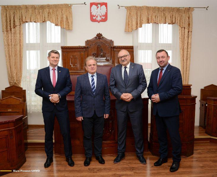 Marszałek C.Przybylski w Chojnowie