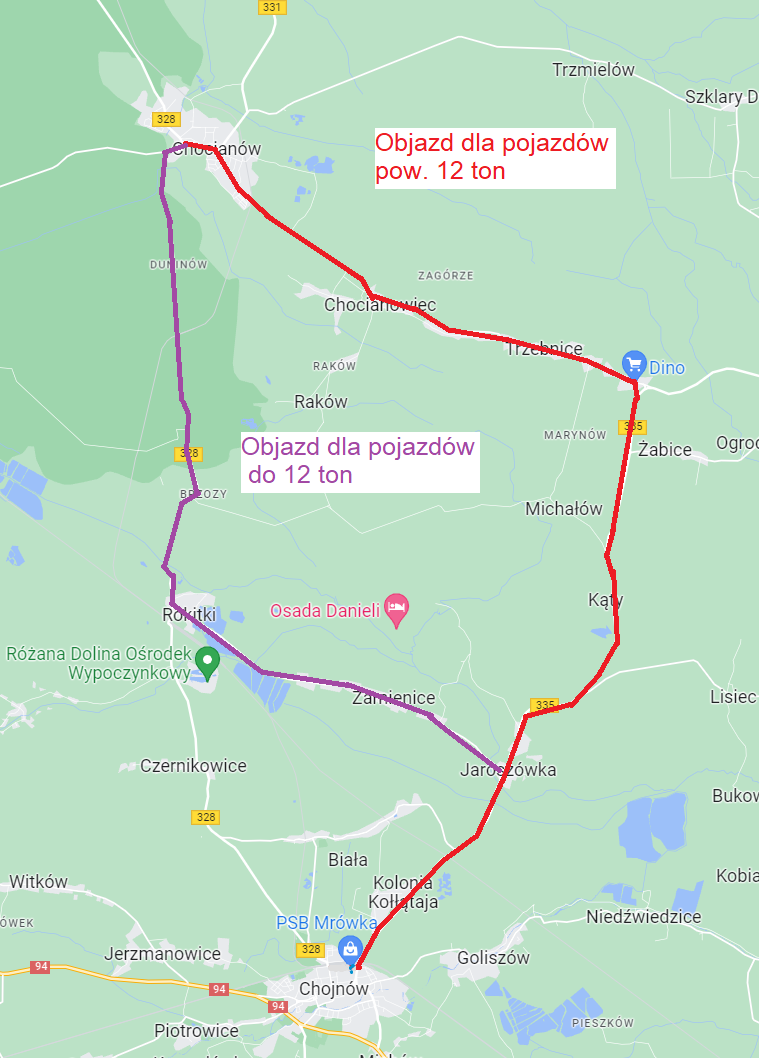 UWAGA! Od dnia 16 października utrudnienia w ruchu pojazdów na ul. Kolejowej w Chojnowie