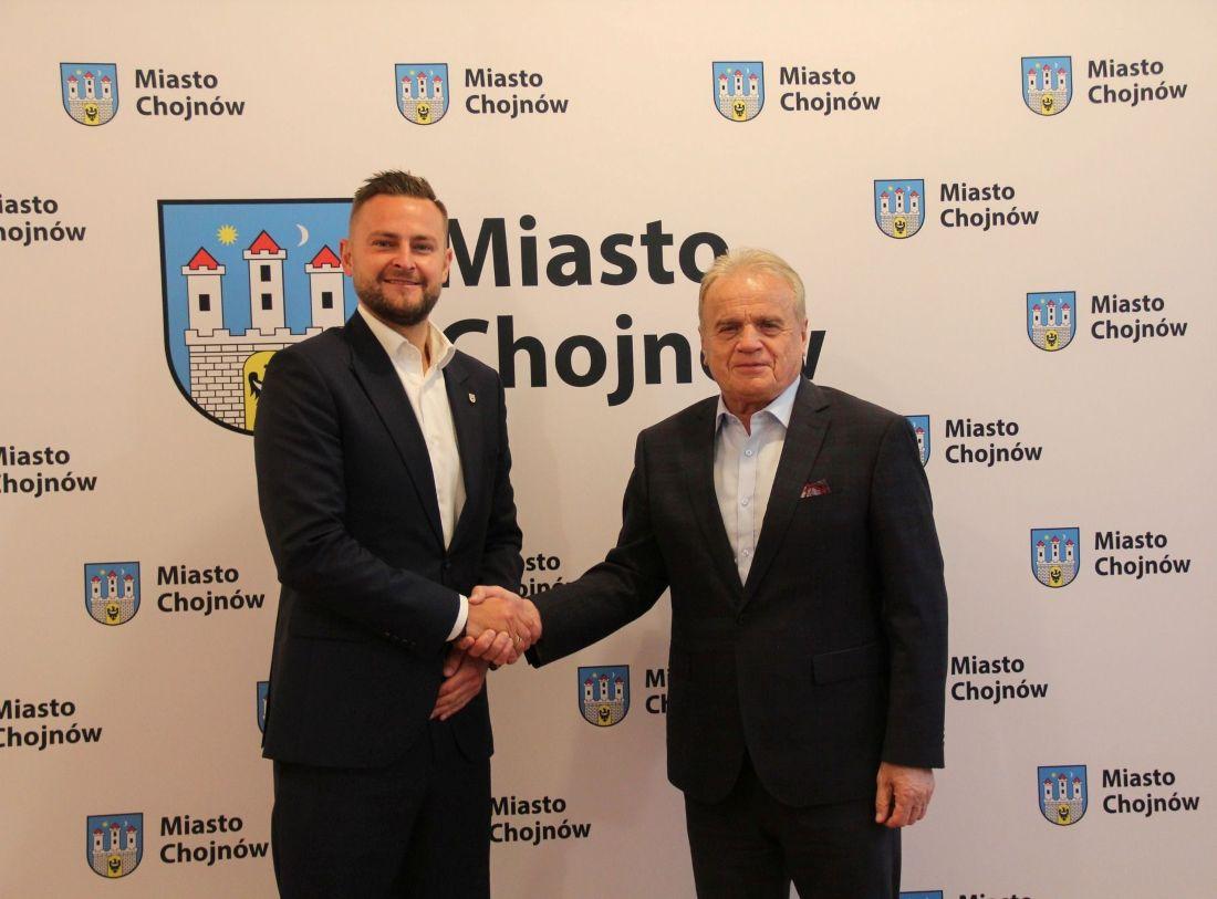 Wicemarszałek Michał Rado z wizytą w Chojnowie