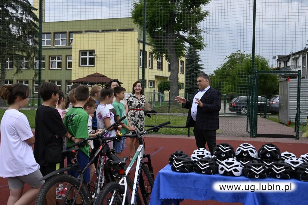Bezpieczeństwo na dwóch kółkach. Gmina Lubin daje przykład !
