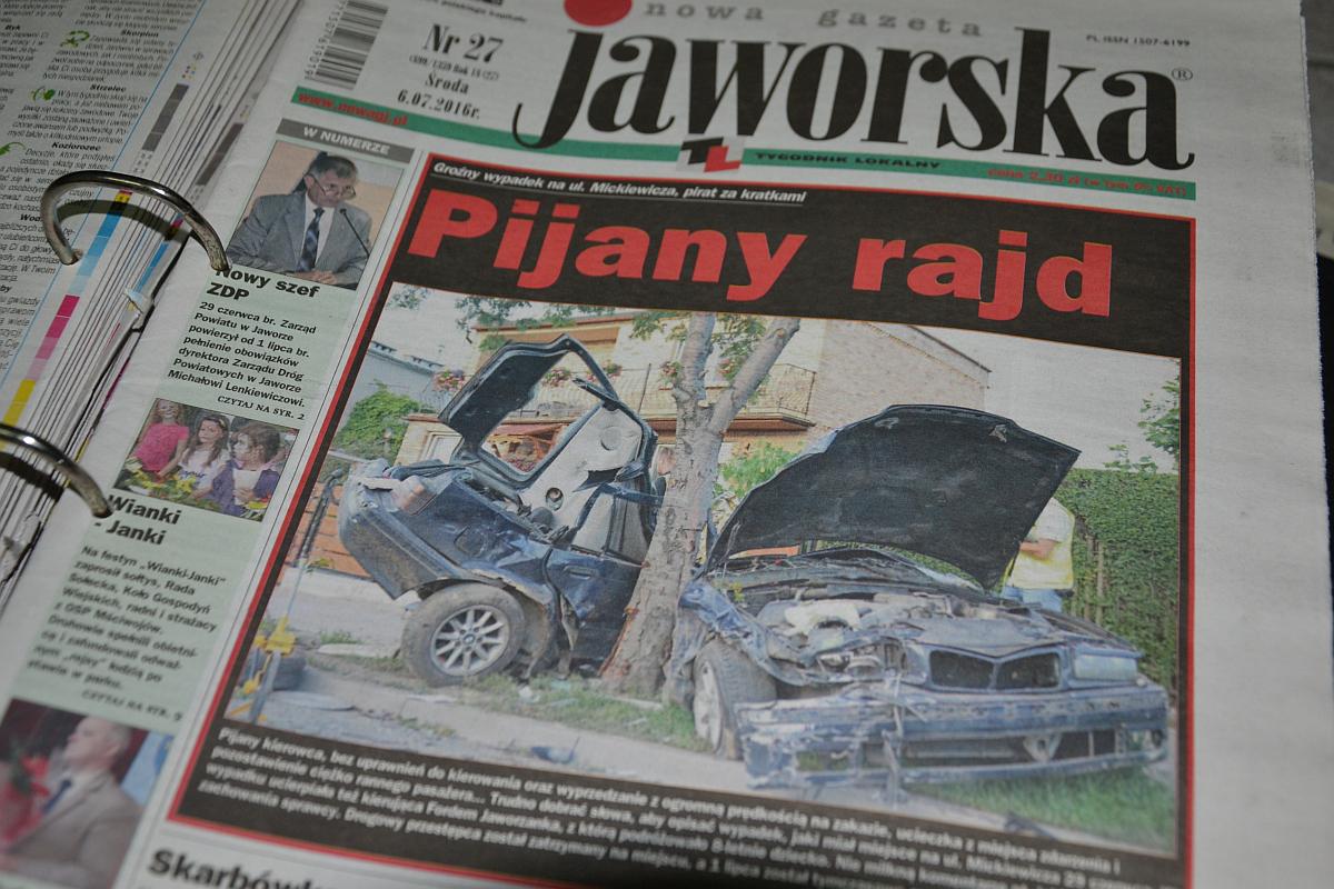 Gazeta Jaworska nie jest już wydawana
