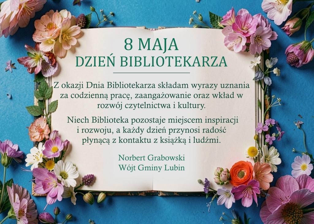 Dzień Bibliotekarza w gminie Lubin