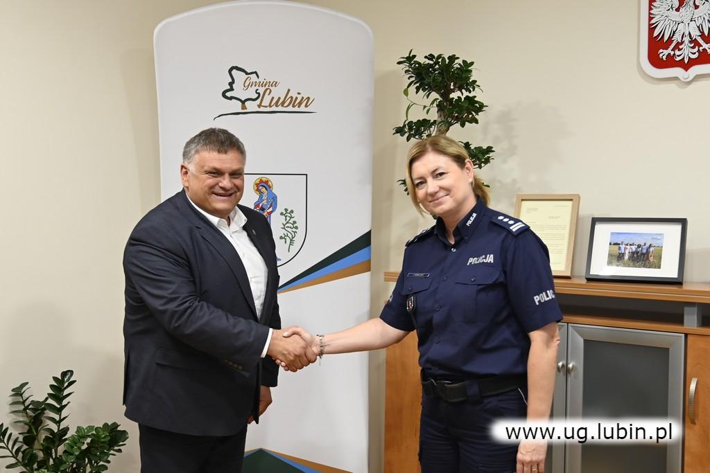 Dobra współpraca samorzadu z policją