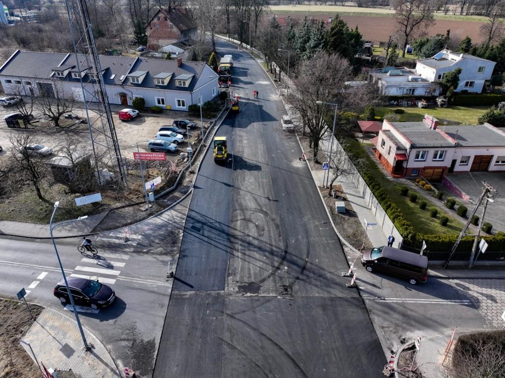 Postępują prace na ul. Zamiejskiej 