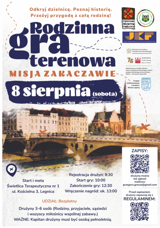  Misja Zakaczawie - rodzinna zabawa w odkrywców 