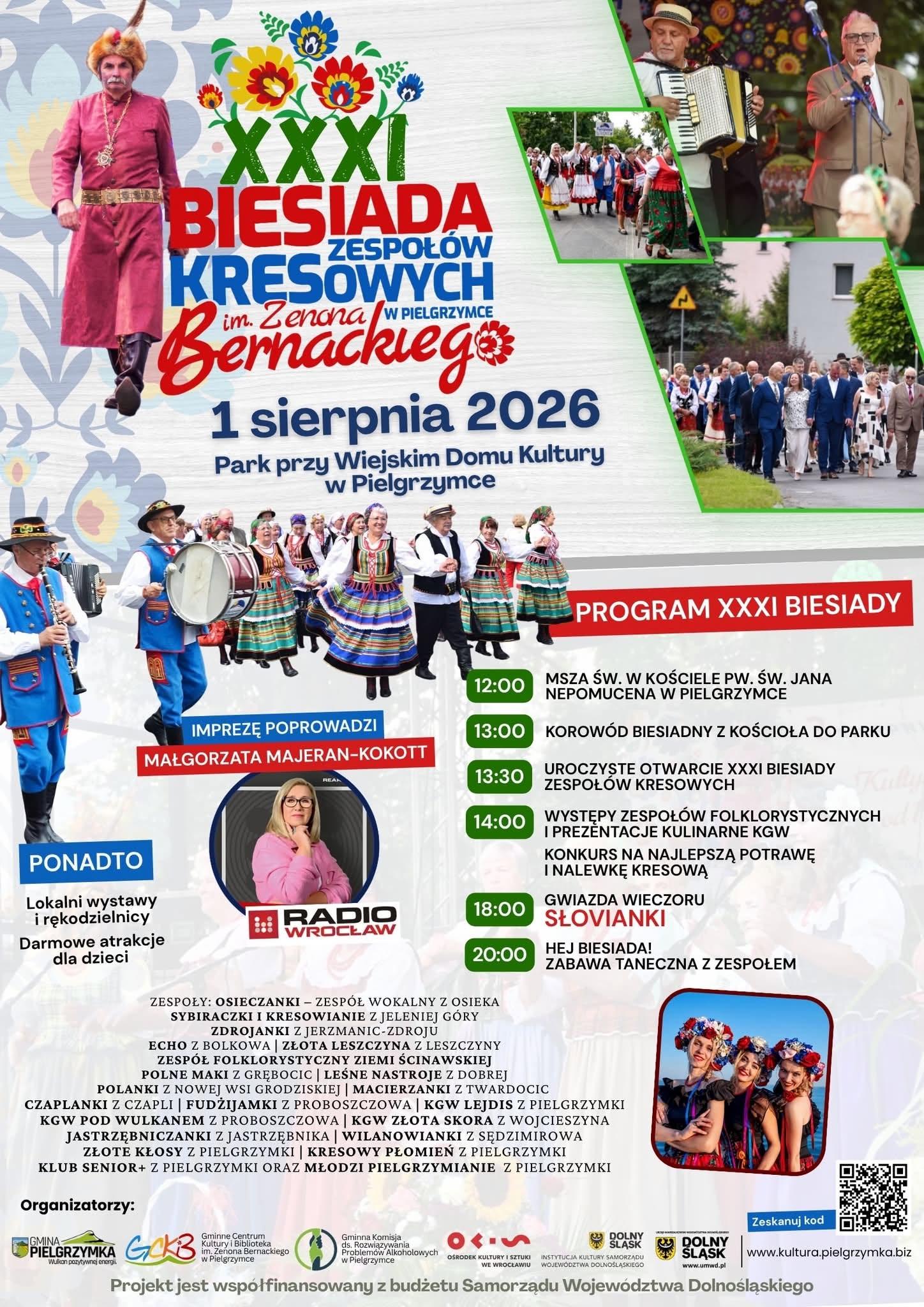 Kresowe tradycje ponownie ożyją w Pielgrzymce. Niebawem XXXI Biesiada Zespołów Kresowych