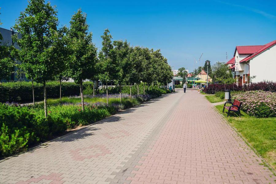  Przebudowa oświetlenia na deptaku 