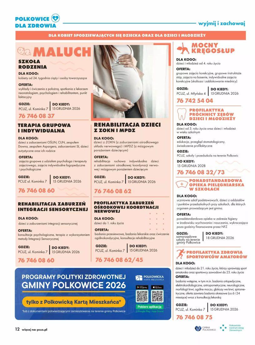 Rusza gminna oferta zdrowotna na 2026 rok 