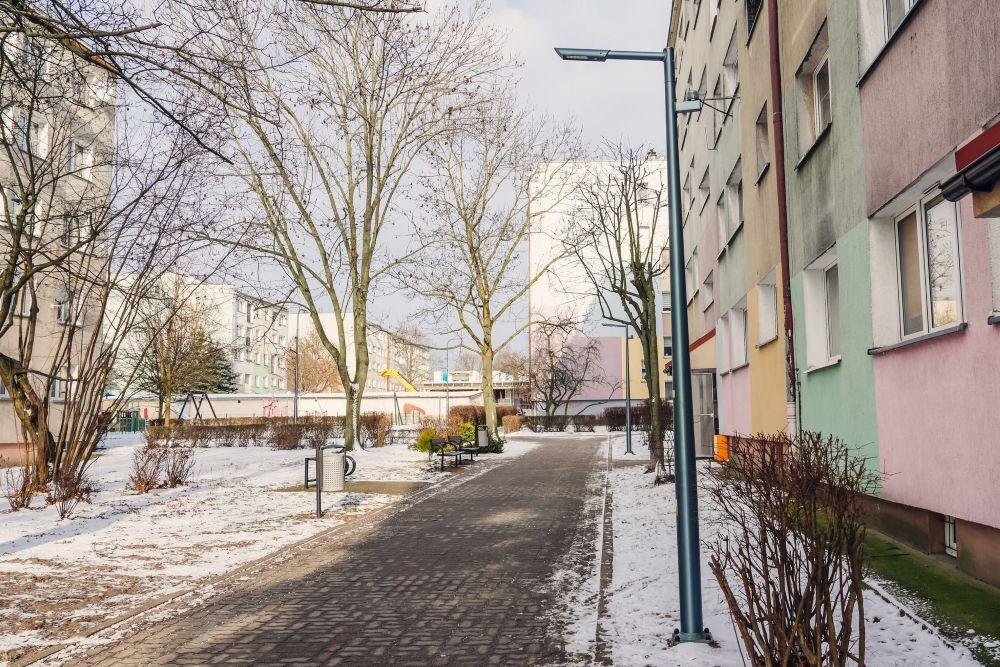 Nowe lampy na Kmicica już działają 