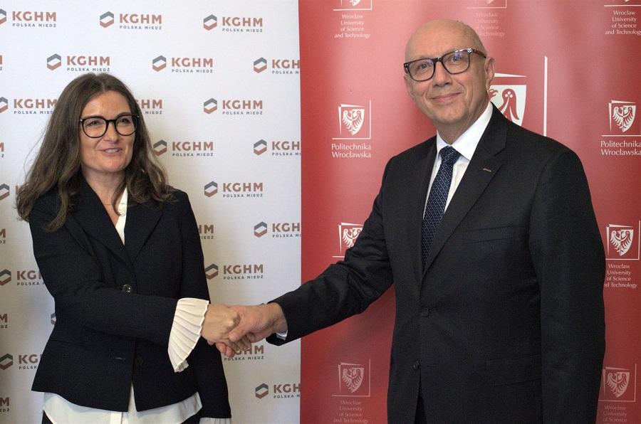 KGHM i Politechnika Wrocławska wzmacniają współpracę