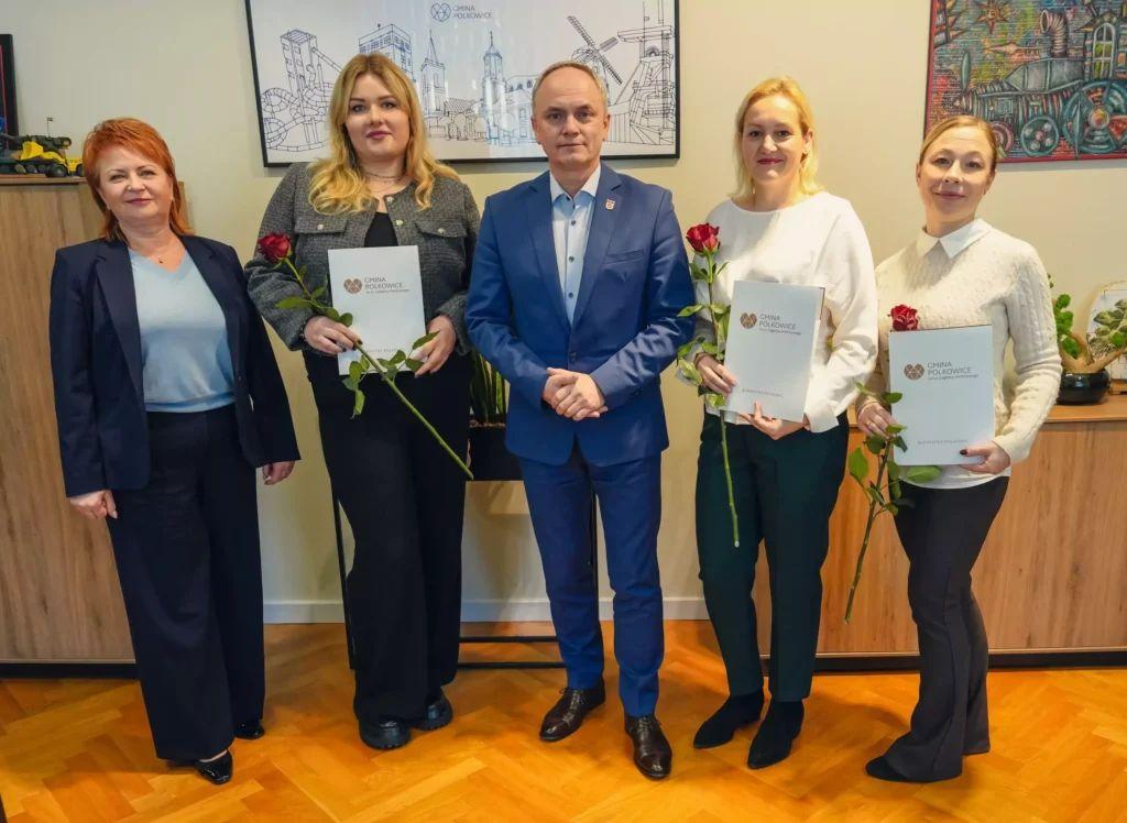 Kolejni nauczyciele gminy Polkowice z awansem zawodowym