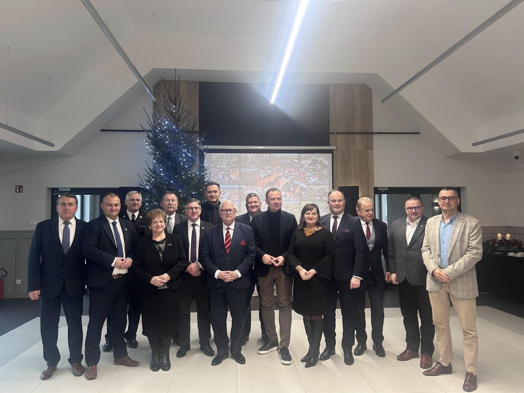  Konwent samorządowców powiatu legnickiego w świątecznym klimacie