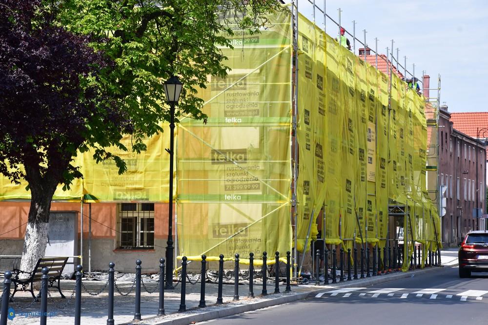 Trwa remont Ratusza (FOTO)