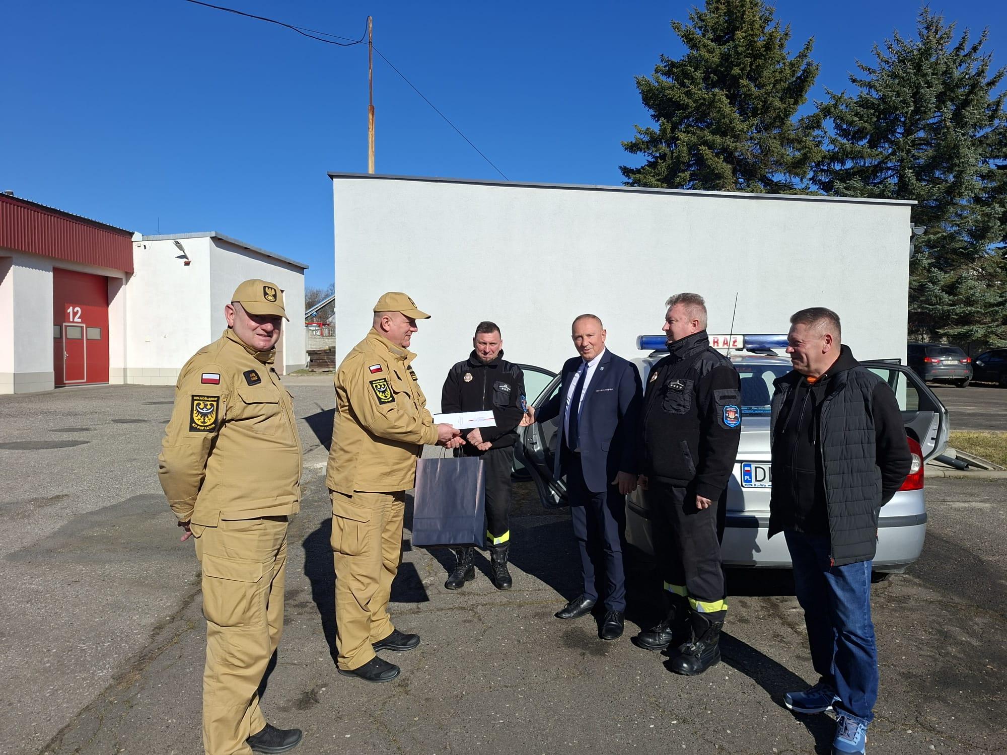 Samochód operacyjny dla OSP w Chobieni