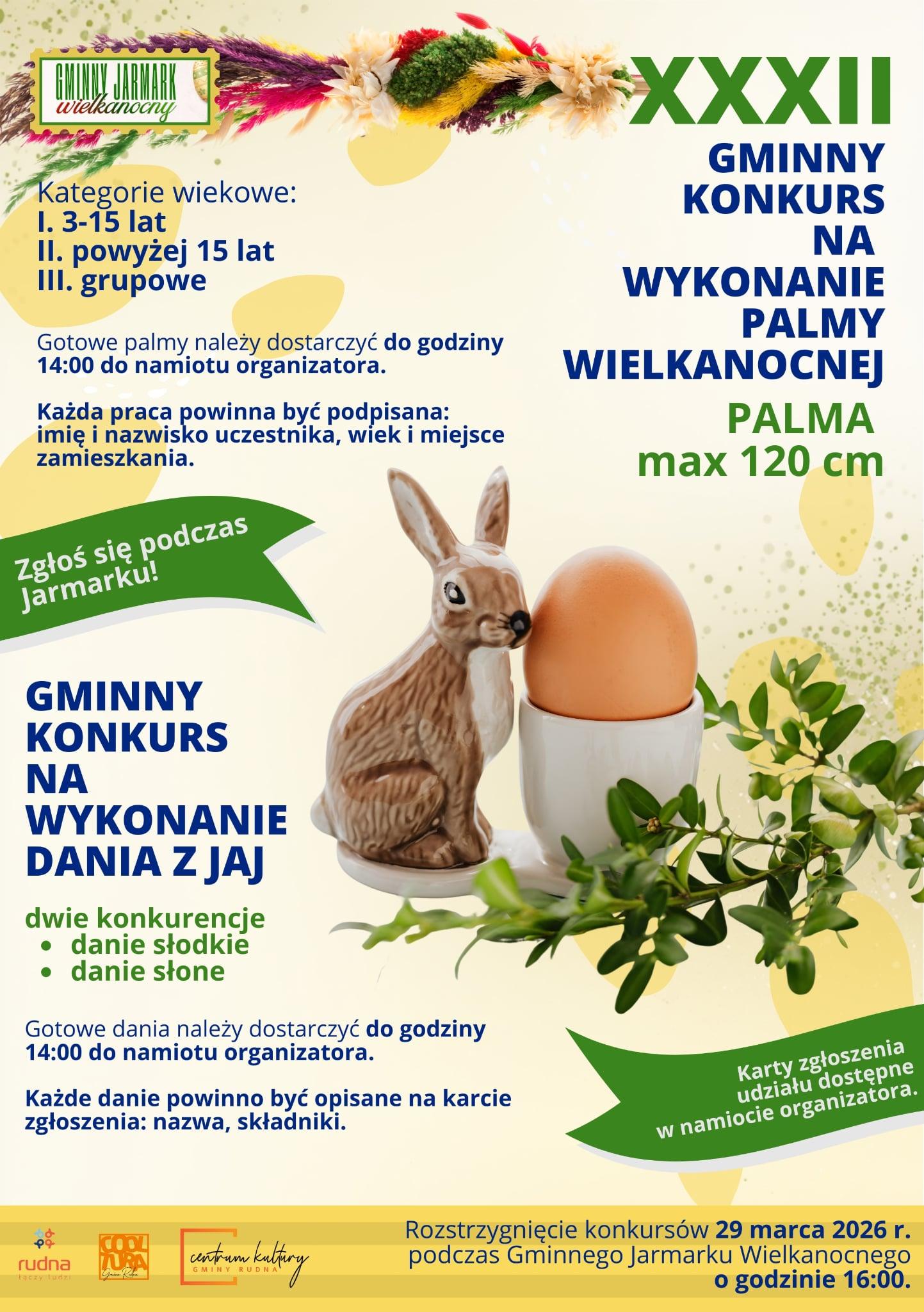 Zapraszamy na Jarmark Wielkanocny do Chobieni !