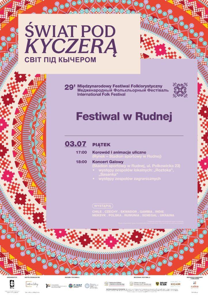 Folklor z całego świata zawita do Rudnej. Przed nami wyjątkowy wieczór z festiwalem „Świat pod Kyczerą”