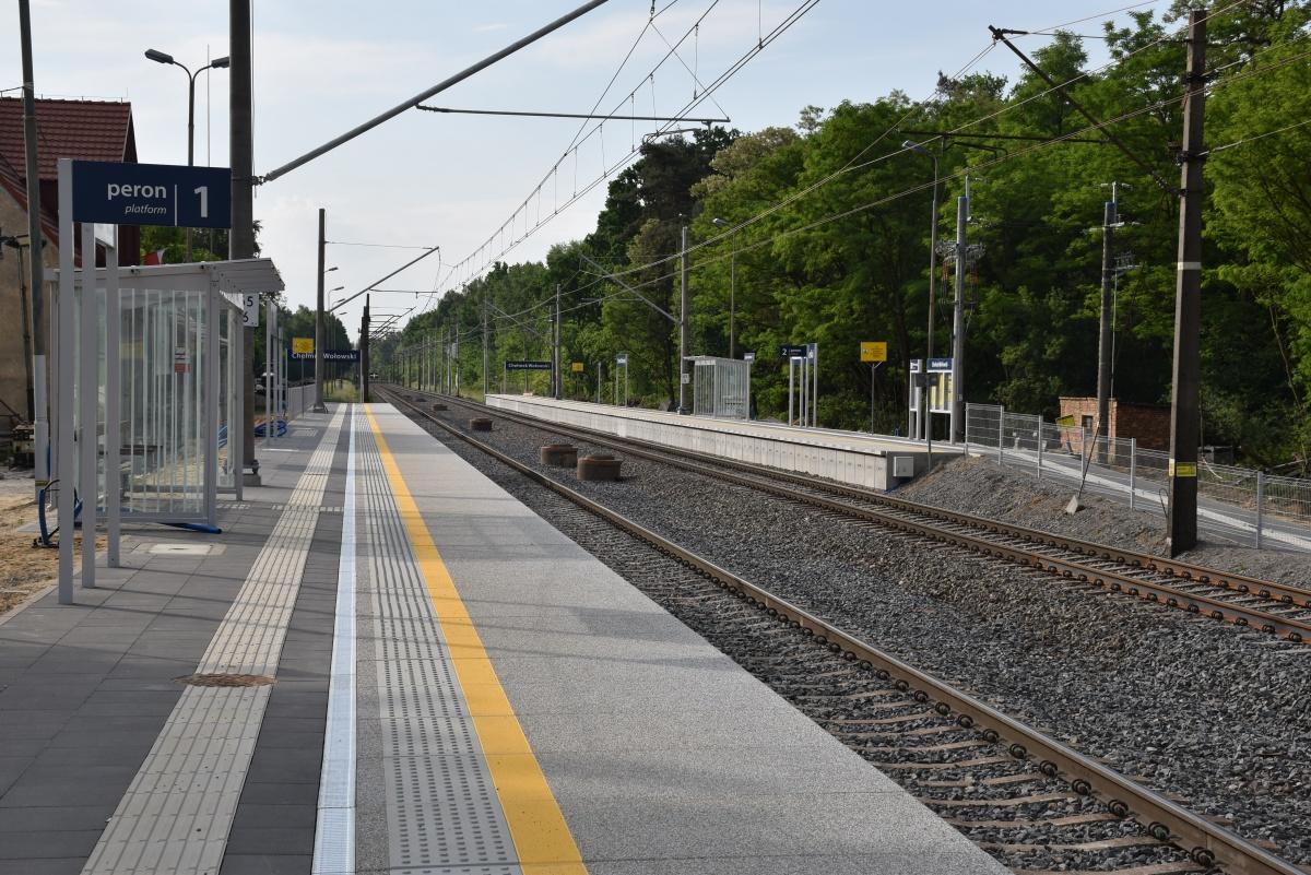  Chełmek: modernizacja przystanku kolejowego (FOTO) 