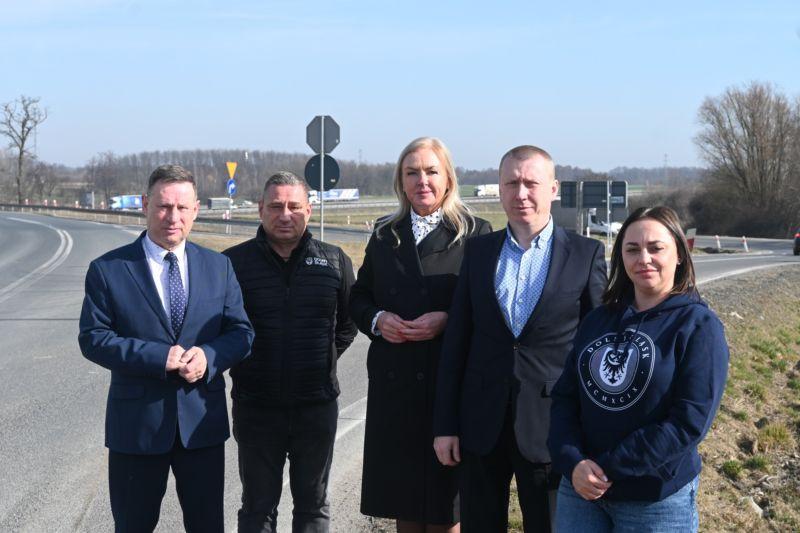 Rozmawiali o wężle autostradowym "Wądroże"