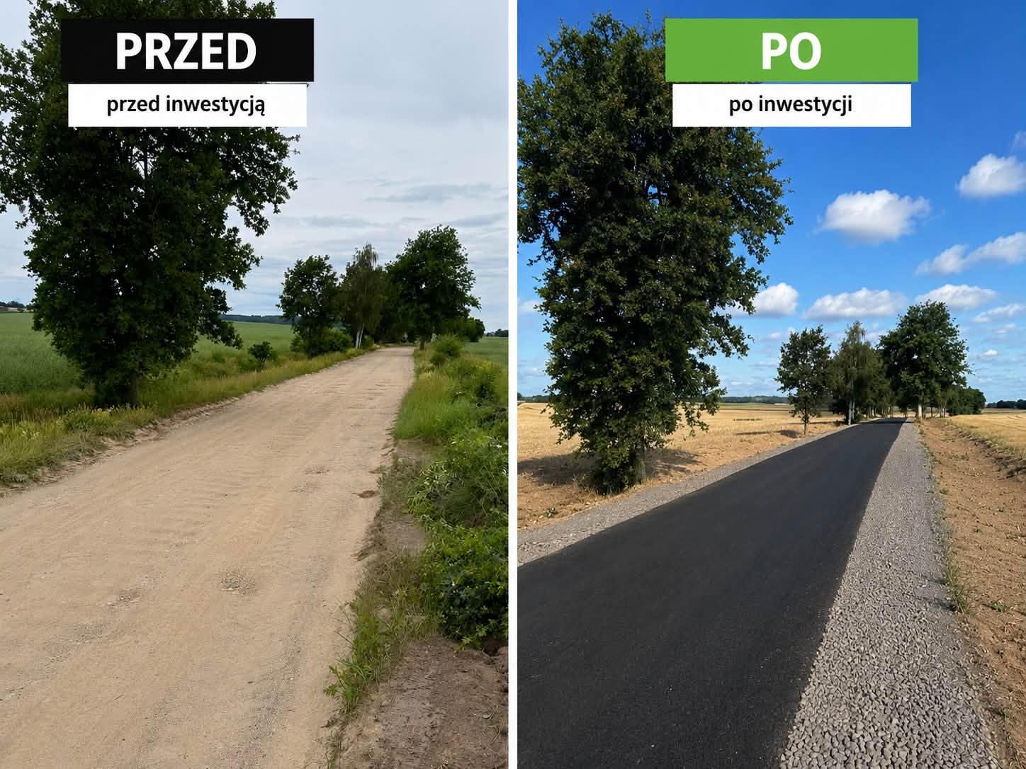 To kolejna drogowa inwestycja. Wójt Piotr Janczyszyn dotrzymał obietnicy mieszkańcom Radziechowa