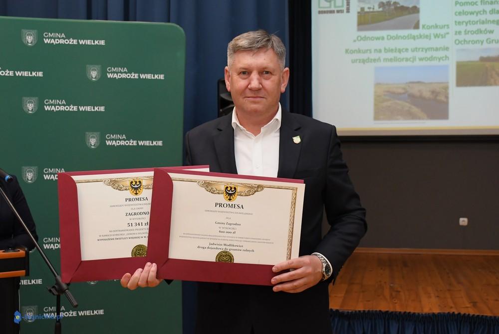 Gmina Zagrodno pozyskała kolejne dofinansowania na rozwój infrastruktury