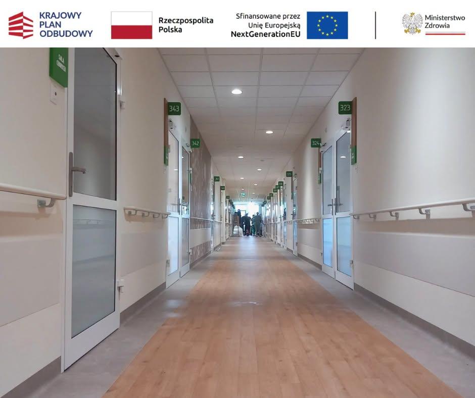 Szpital w Złotoryi rośnie w siłę. Powstał nowoczesny Oddział Opiekuńczo-Leczniczy za blisko 18 mln zł