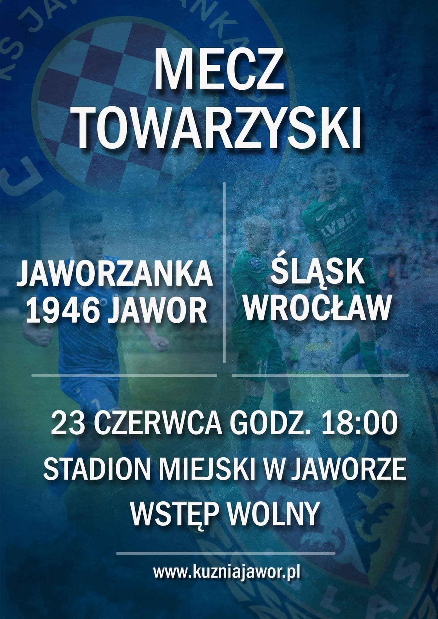 Wielki futbol wraca do Jawora. Jaworzanka zagra ze Śląskiem