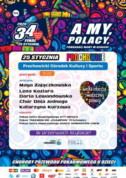 WOŚP zagra w Prochowicach