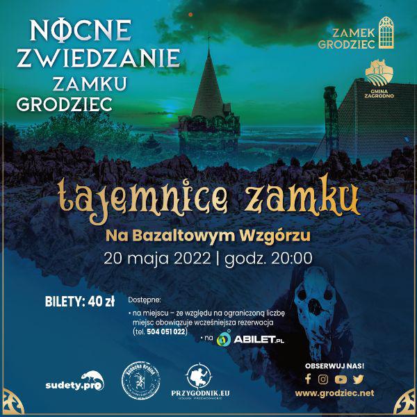 „Powrót do przyszłości” - Nocne Zwiedzanie Zamku Grodziec