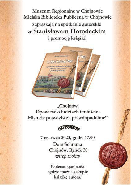 Zapraszają na spotkanie ze Stanisławem Horodeckim