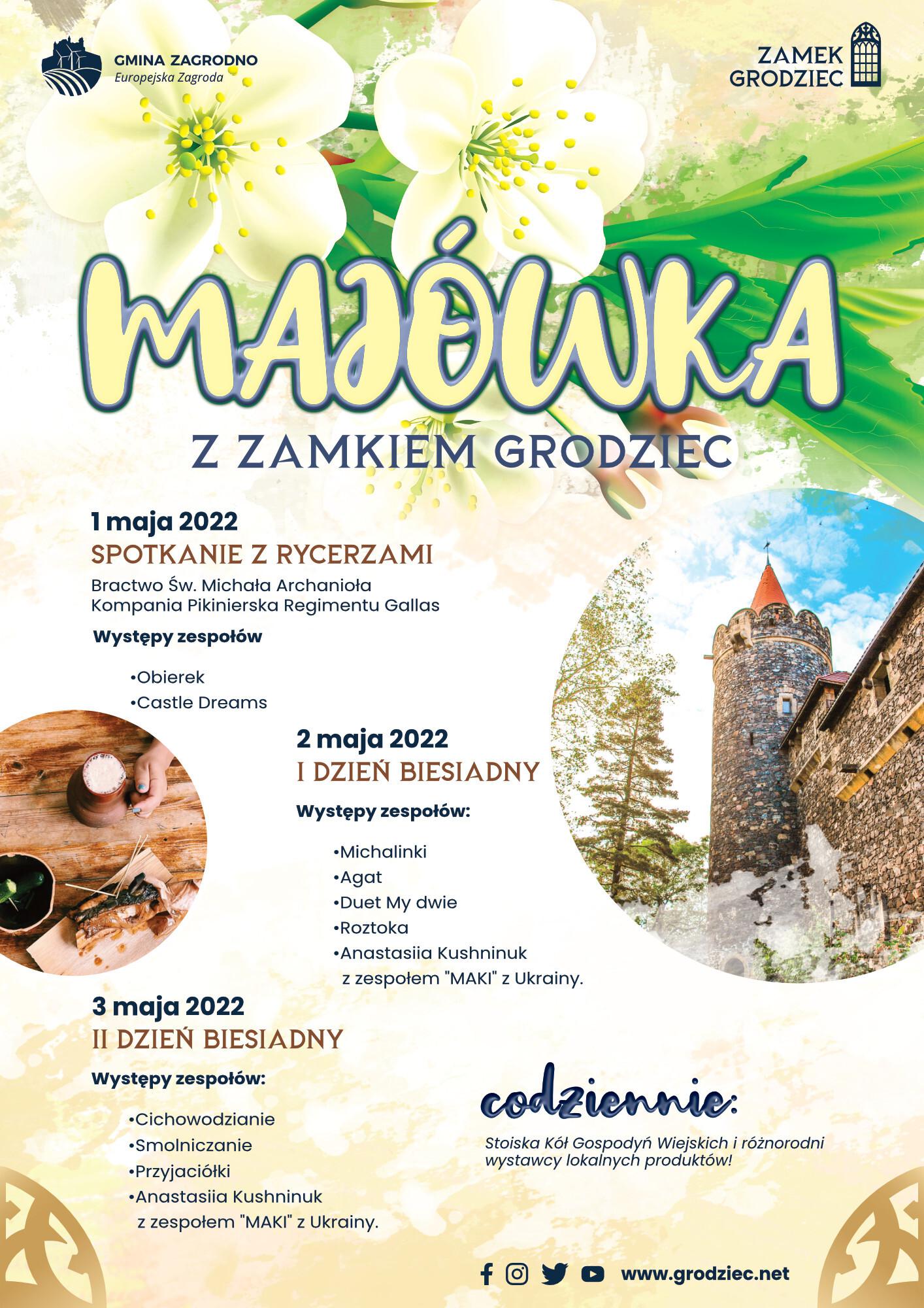 Majowka z Zamkiem Grodziec