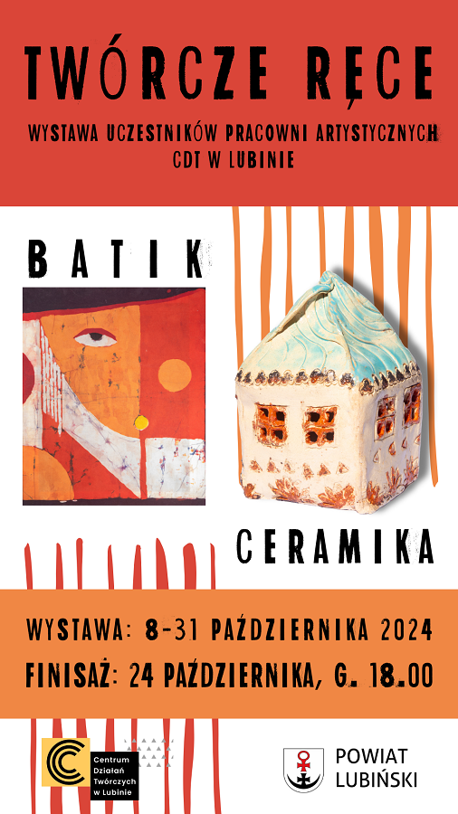 Artystyczny Lubin się chwali: twórcze ręce batik i ceramika