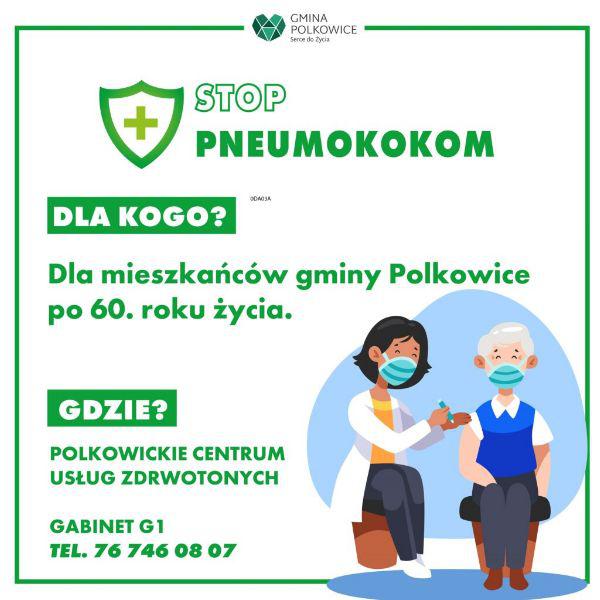 „STOP pneumokokom”.Program z myślą o zdrowiu polkowiczan!