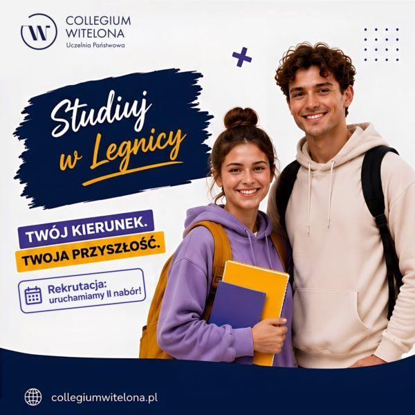 Drugi nabór na studia w Collegium Witelona. To kolejna szansa na rozpoczęcie studiów