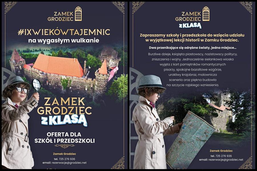 Wyjątkowa lekcja historii w murach Zamku Grodziec. Zaproszenie dla szkół!