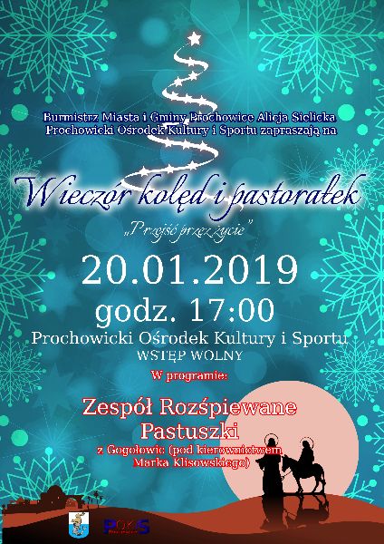 Noworoczny wieczór kolęd i pastorałek