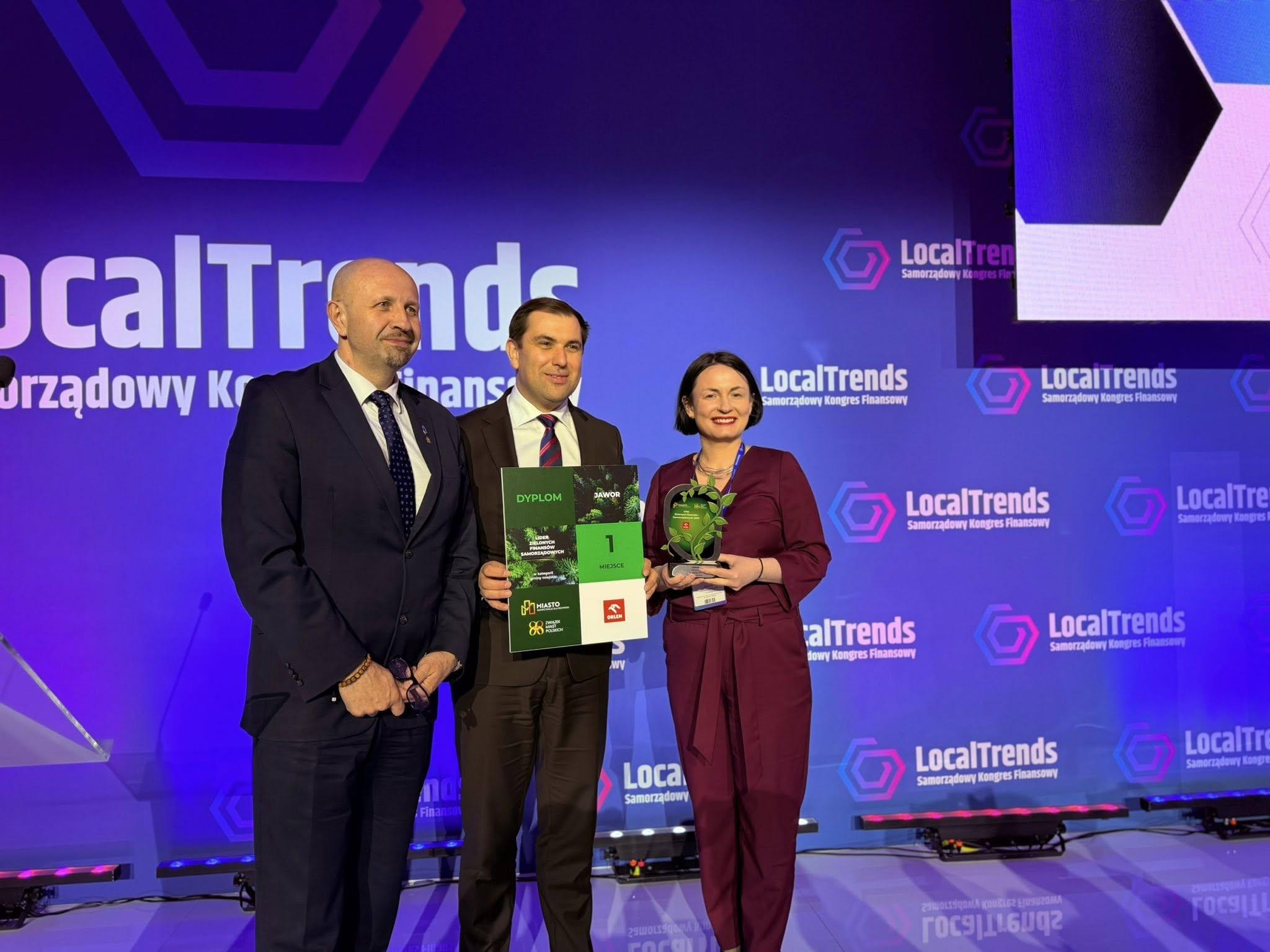 Jawor liderem rankingu Zielonych Finansów. Ścinawa w czołówce