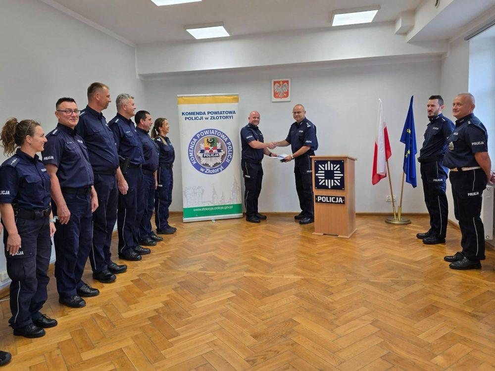 Zmiana w kierownictwie złotoryjskiej policji. Podkom. Sławomir Mularski nowym zastępcą komendanta