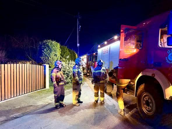 Tragedia w powiecie złotoryjskim. Zwęglone zwłoki w domu !